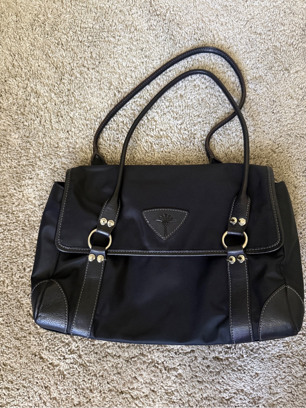 Joop Black Women's Shoulder Tote Bag with Top Flap